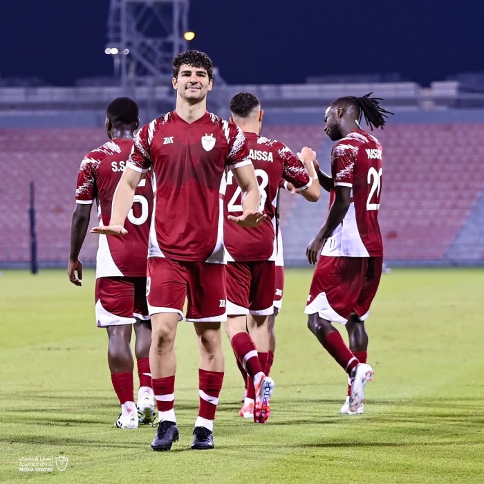  Hat-trick de Luco no Qatar 