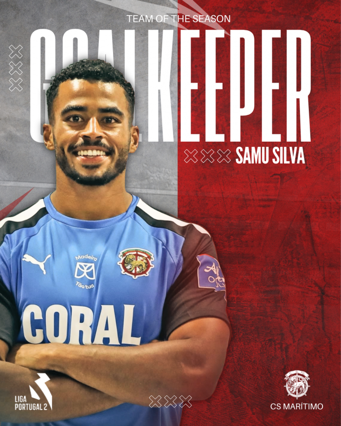 Samu � o Guarda-redes do Ano na Liga 2 